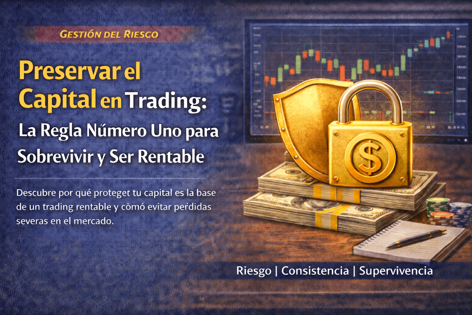 Preservar el capital en trading: la regla número uno para sobrevivir y ser rentable