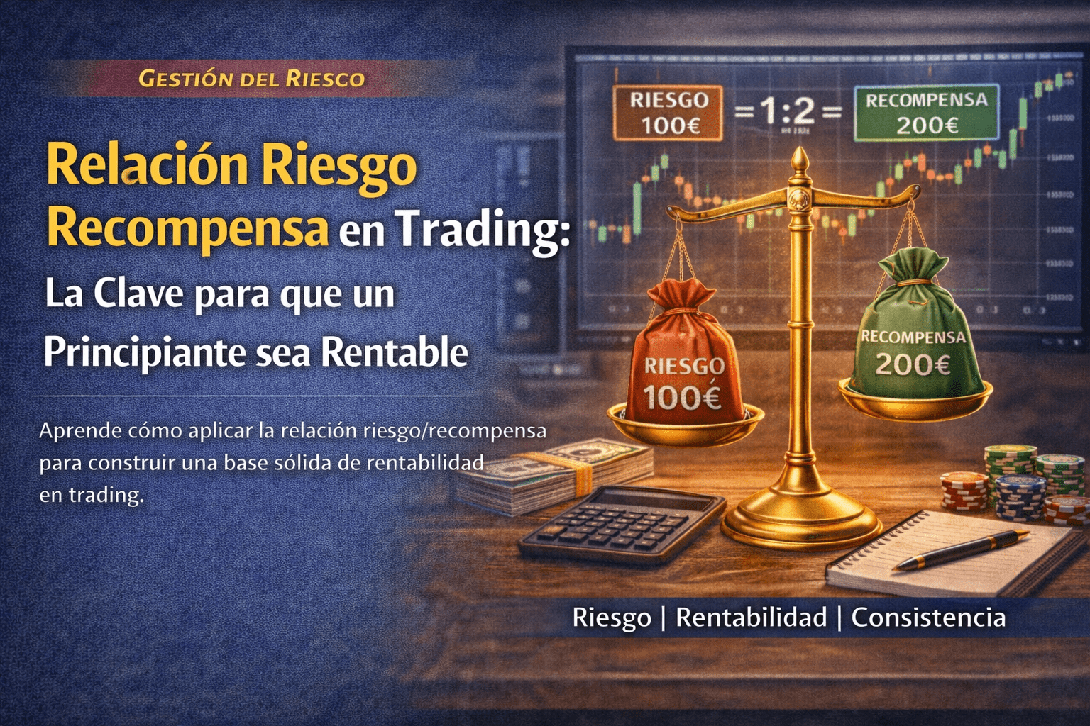 Relación riesgo recompensa en trading: la clave para ser rentable