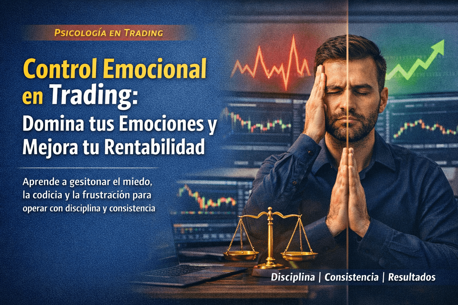Control emocional en trading: la habilidad que separa amateurs de profesionales