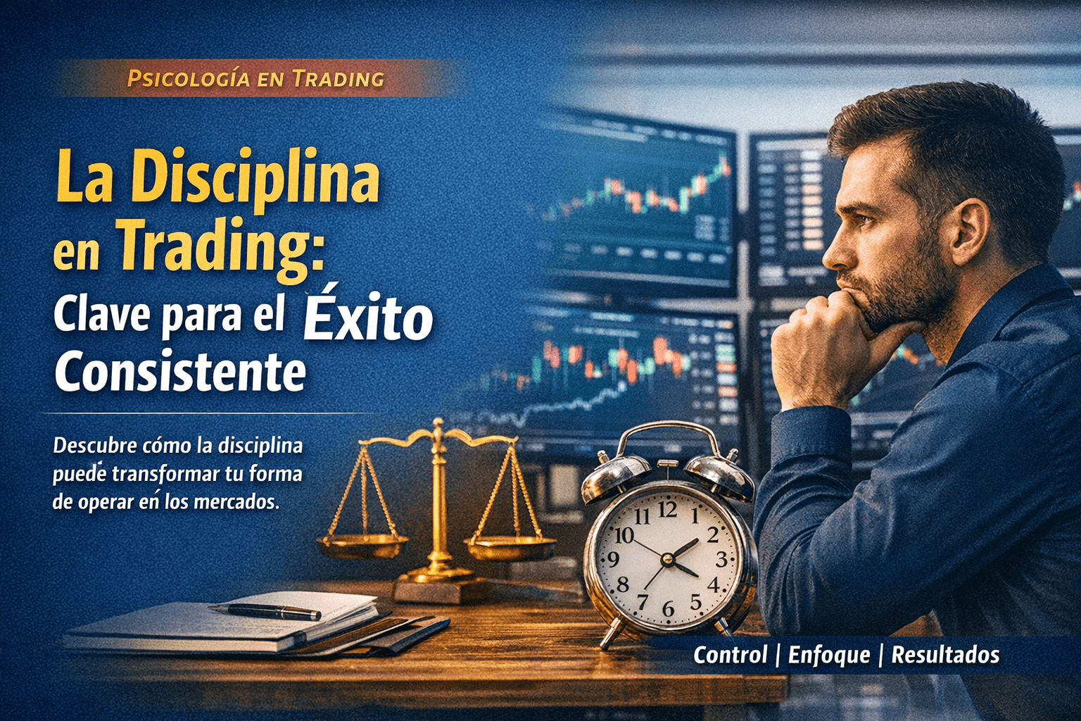 La disciplina en trading: el pilar invisible del éxito sostenible