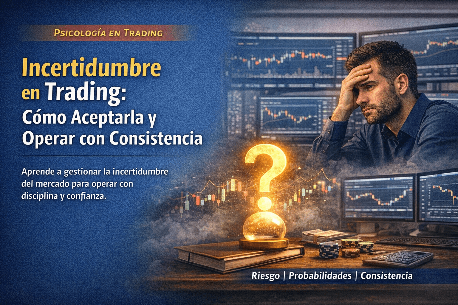 La incertidumbre en trading: cómo aceptarla para operar con consistencia
