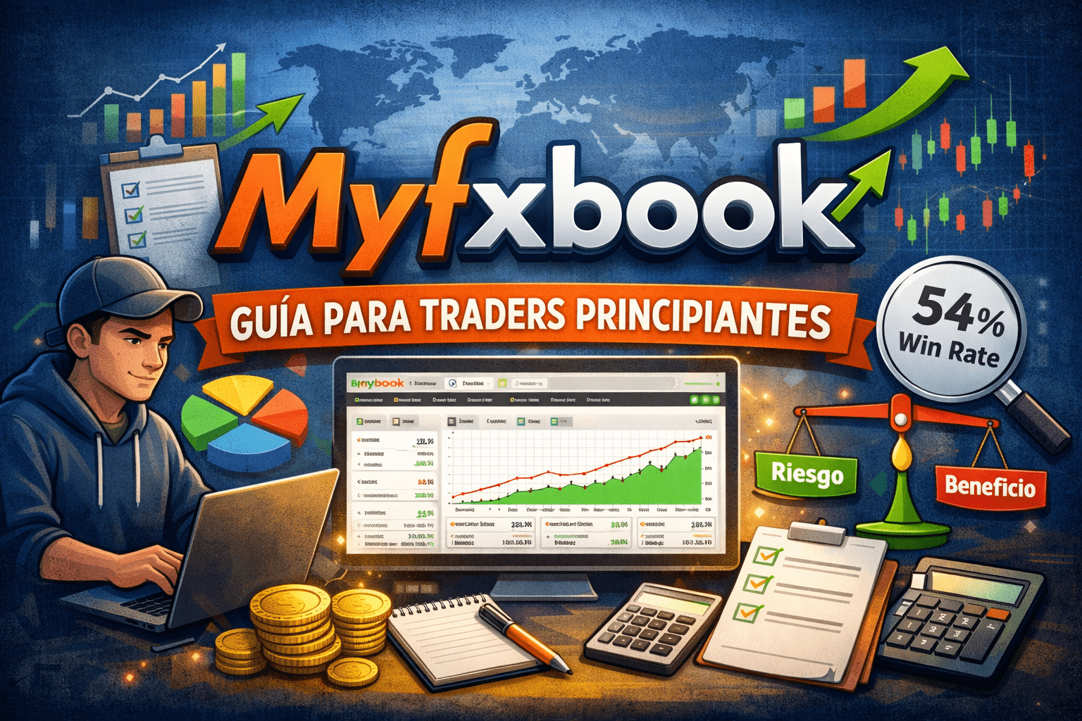 ¿Qué es Myfxbook y por qué todo trader principiante debería usarlo?