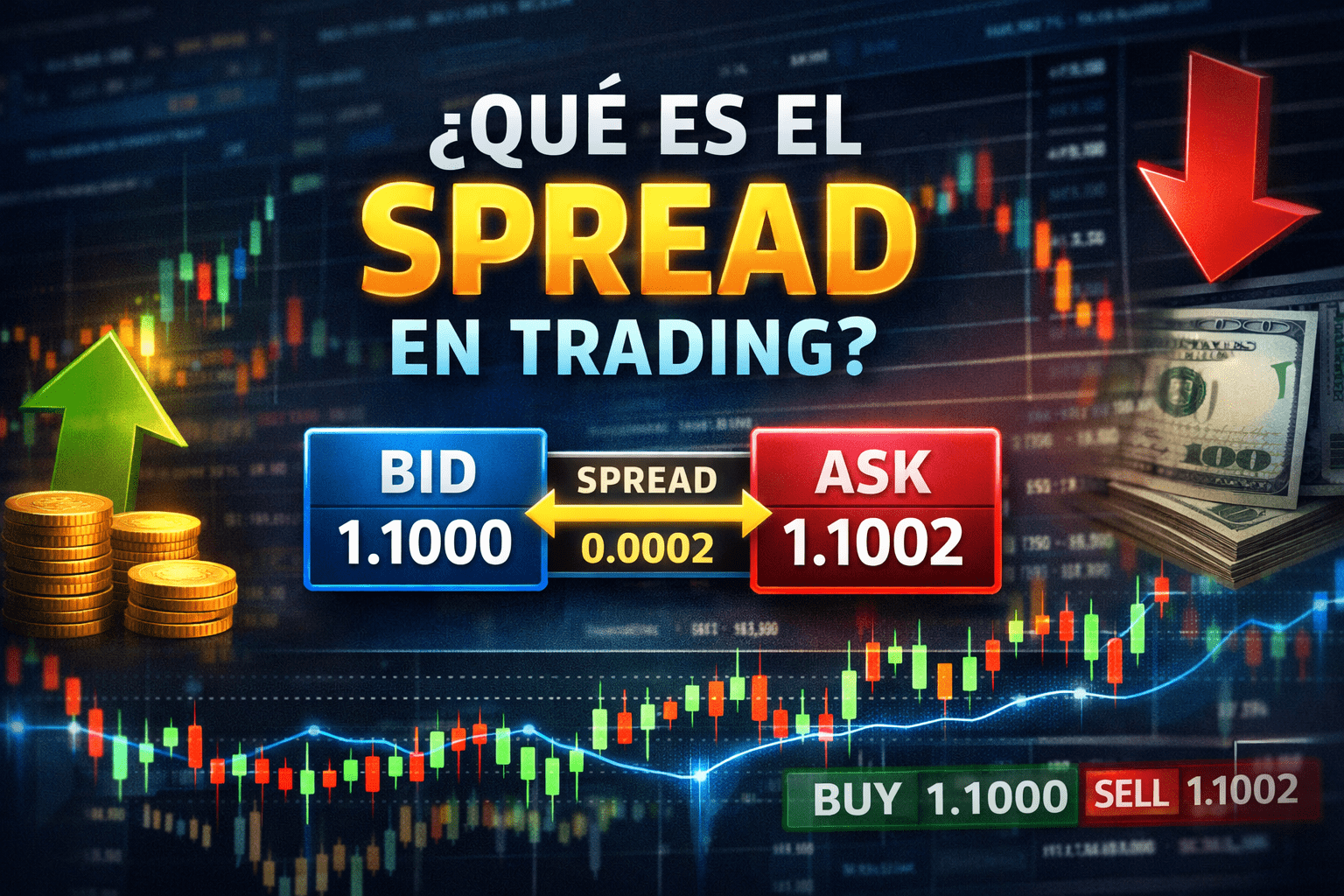 📊 ¿Qué es el spread en trading y por qué es tan importante?