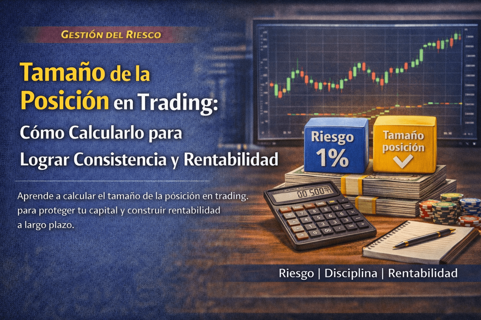 Tamaño de la posición en trading: cómo calcularlo para lograr consistencia y rentabilidad