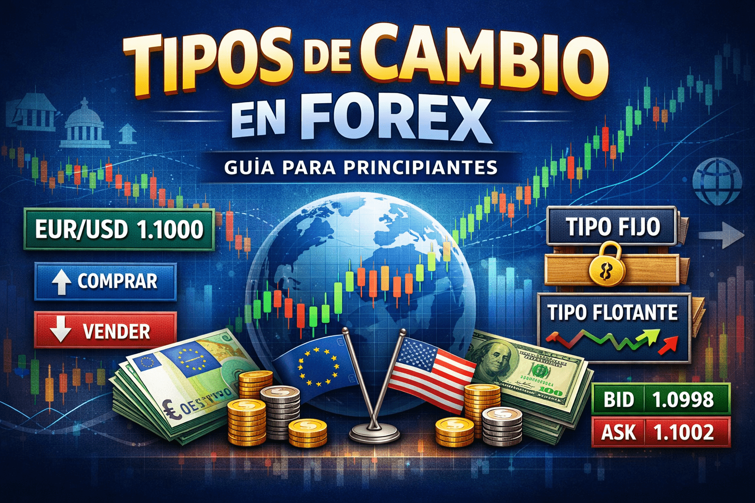 Tipos de cambio en Forex: Guía básica para principiantes